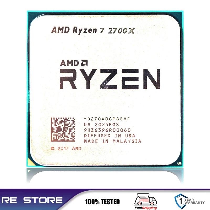 ߰ Ryzen 7 R7 2700X 3.7GHz 8 ھ 16 , 16M 105W CPU μ , LGA AM4
